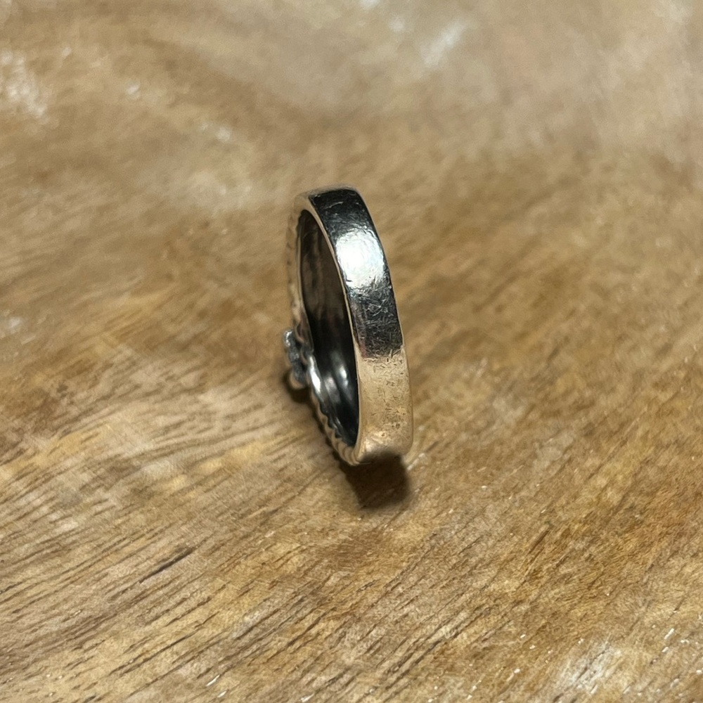 *SOLD* Cross 925 Sterling Silver Ring - Picture 10 of 12